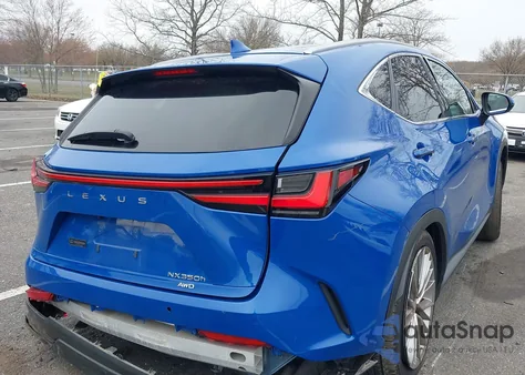 2022 Lexus Nx 350H Premium z USA, uszkodzony, nr VIN 2T2GKCEZ9NC001397